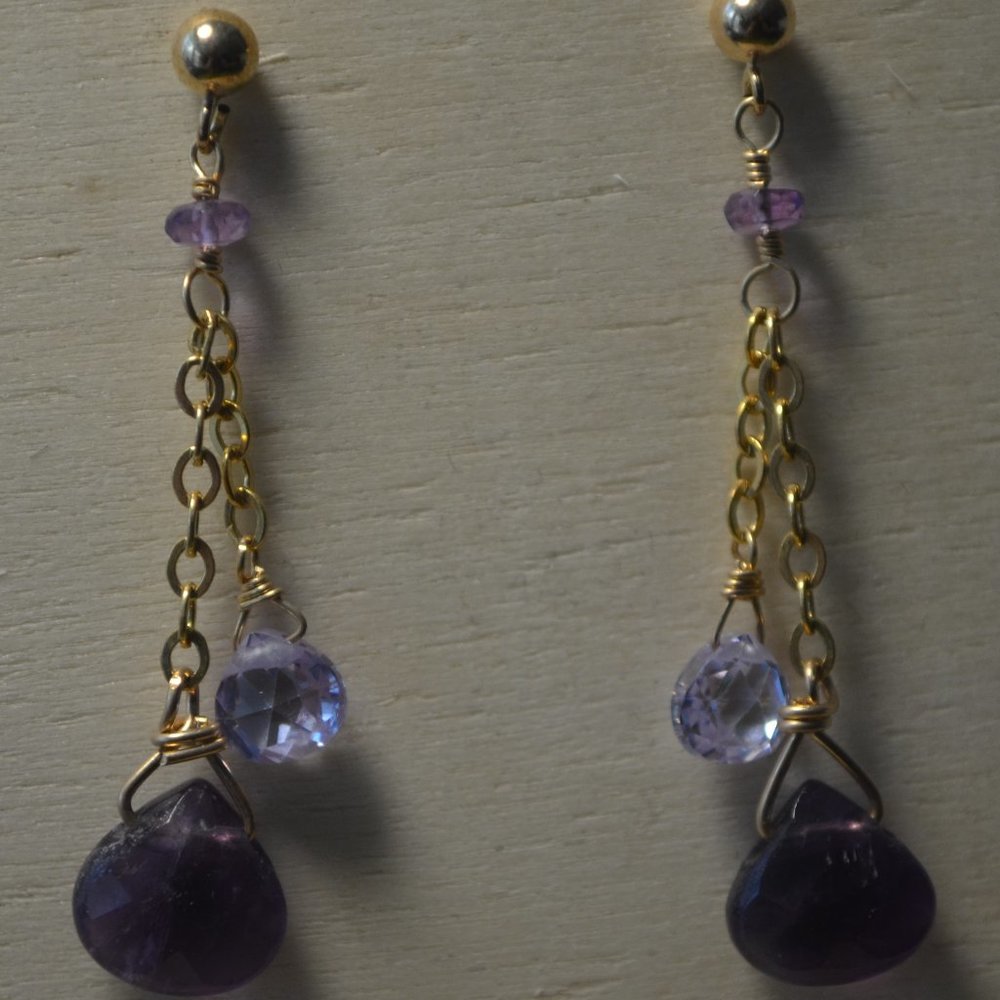 Handmade earrings - Picture 3 of 3